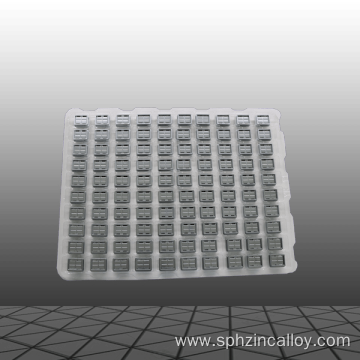 Keyboard key die casting parts